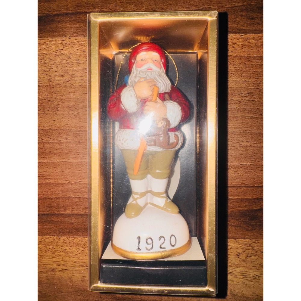 Vintage Memories‎ of Santa Art Deco Santa 1920 Christmas Ornament CRI